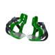 thumbnail image 4 of Estribos para montar a caballo antideslizantes, ligeros, resistentes, de aluminio profesional. Verde, 4 of 9
