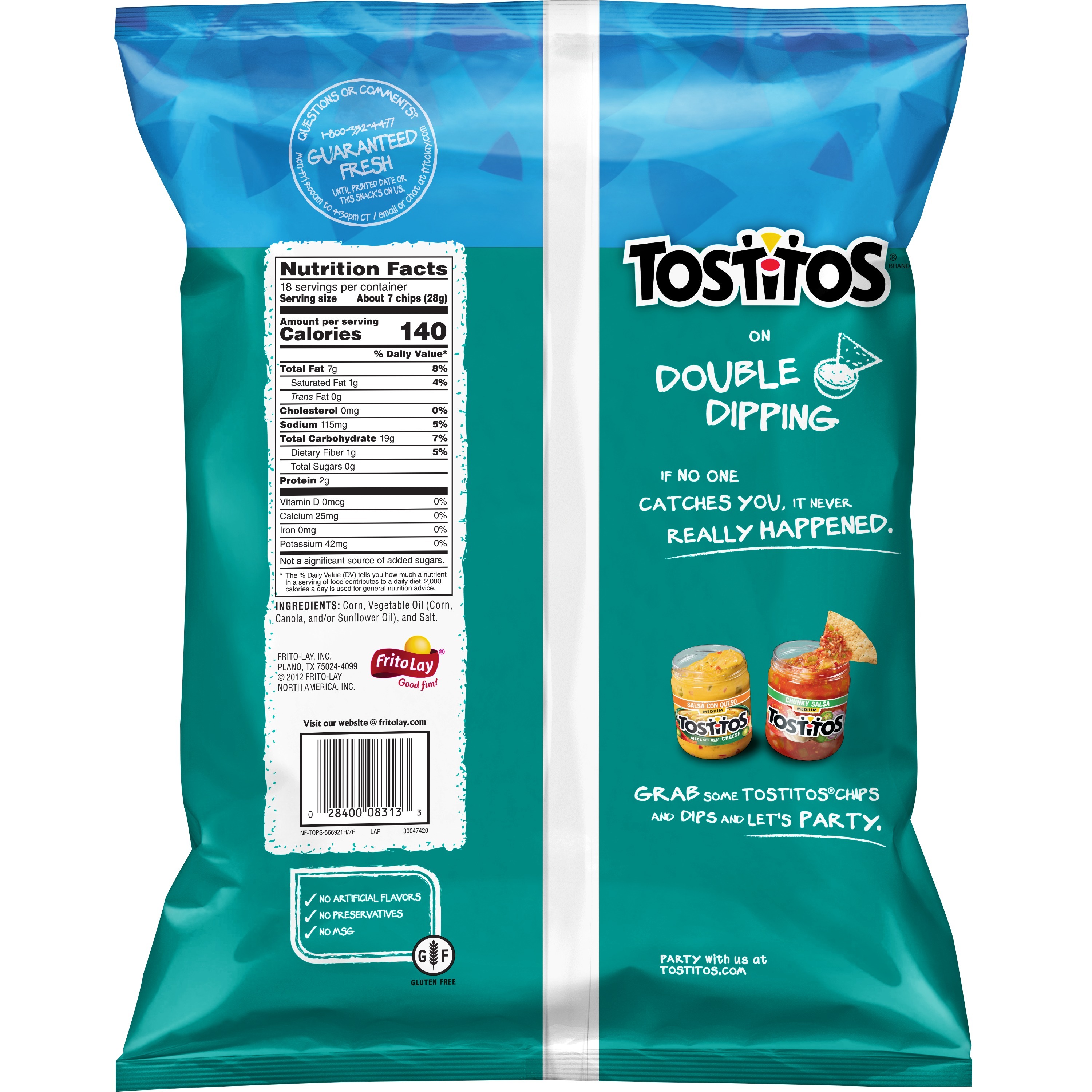 Tostitos Restaurant Style Tortilla Chips Nutrition Facts Besto Blog