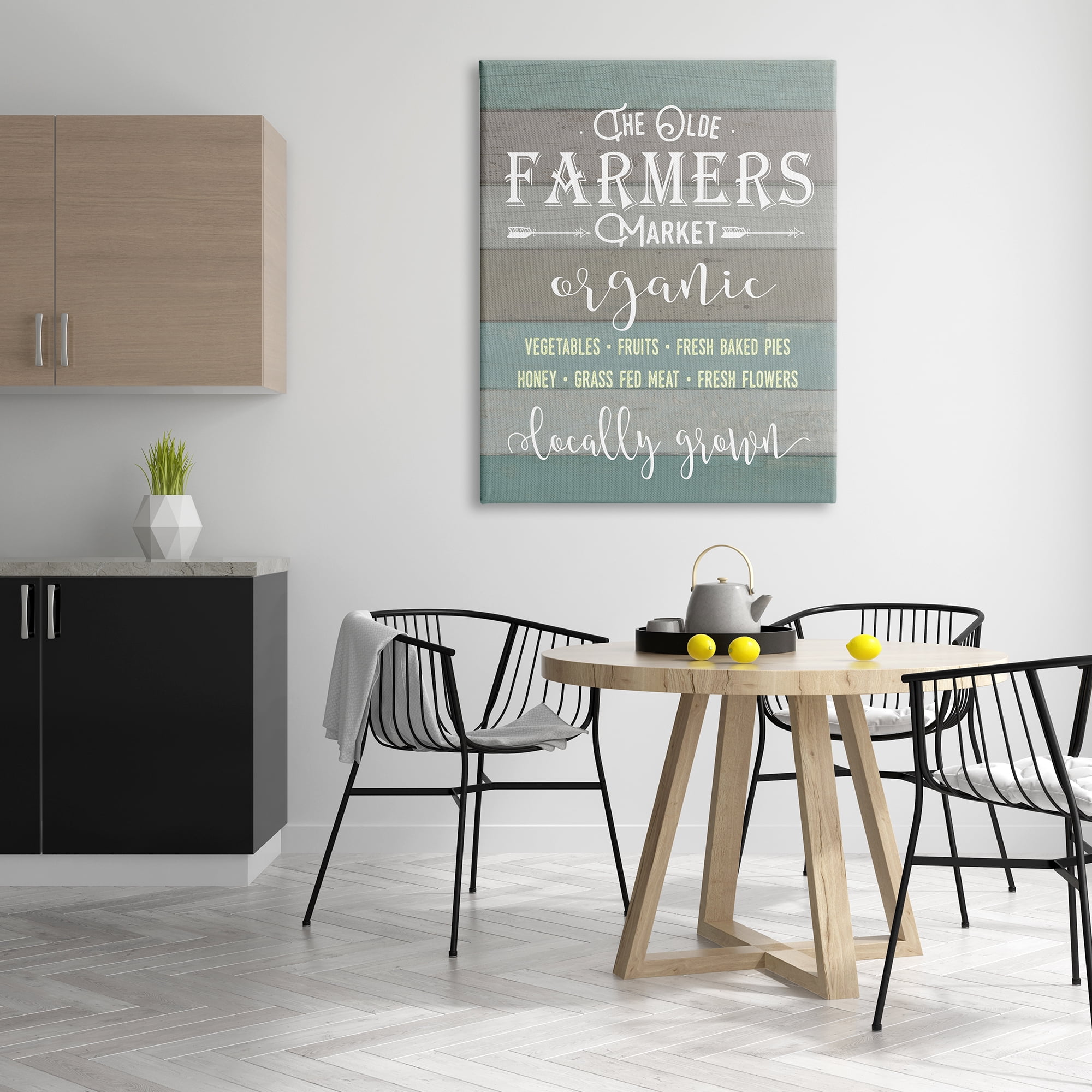 Stupell Industries Olde Farmers Market , 36 x 48,Design by Lettered and Lined