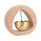 thumbnail image 3 of Timbre de puerta, campanas de comerciantes, decoraciones de madera, puertas creativas de granja, regalo, campana de carillón Sin pájaro, 3 of 9