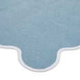 thumbnail image 4 of My Texas House Blue Scallop Indoor/Outdoor Layering Rug, 24" x 38", 4 of 5