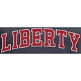 thumbnail image 2 of Women's Navy Liberty Flames Everyday V-Neck T-Shirt, 2 of 2