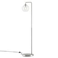 thumbnail image 5 of Floor Lamp Light, Silver, Glass, Metal, Modern Contemporary Mid-Century Farmhouse, Mid Century Living Kitchen Cafe Bistro Restaurant Hospitality, 5 of 9