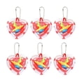 thumbnail image 4 of Creative Maze Ball Pendant Heart-Shaped for Adults Learning Activities Plastic Red Concentration Enhancement 6Pcs, 4 of 5