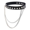 thumbnail image 2 of de Cuello Gótico Punk para Hombre para Mujer Colr de Remache de de Cuero Sunnimix Gargantilla Punk Gothic Collar, 2 of 8