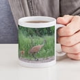 thumbnail image 6 of CafePress - Sandhill Crane Mug - 11 oz Ceramic Mug - Novelty Coffee Tea Cup, 6 of 6