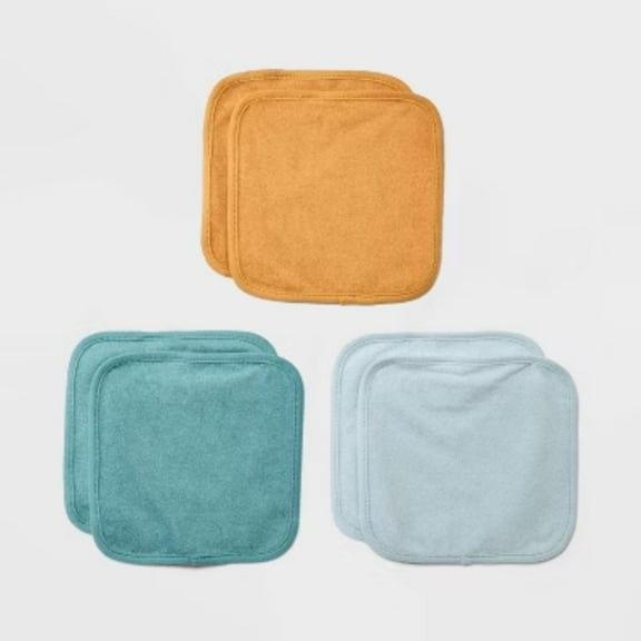Baby 6pk Washcloth Set