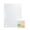 White, variant on Transparent Frosted A4 Plastic File Folder with Rotating Snap Closure, Durable Lightweight Organizer with Label Slot for Office & Home Document Management