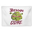 thumbnail image 1 of Tapiz de Pared Dazkqbl Beware Ogre 102x152 cm Poliéster, 1 of 9