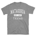 thumbnail image 1 of Matagorda Texas Classic Established Men's Cotton T-Shirt, 1 of 1