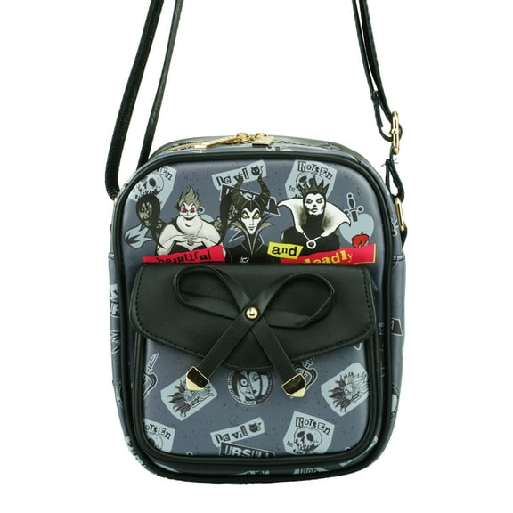 Disney Villains 8" Vegan Leather Crossbody Shoulder Bag