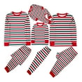 thumbnail image 1 of Pijamas de Navidad Para Hombres de La Familia, Blusa Estampada A Cuadros de Papá, Tops + Pantalones, Conjunto A Juego de Navidad Odeerbi ODB188589, 1 of 5