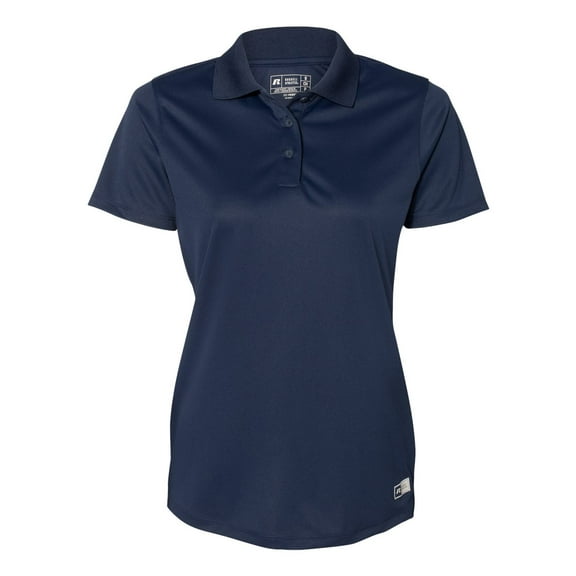 Russell Athletic - Women's Essential Polo - 7EPTUX, S, Navy