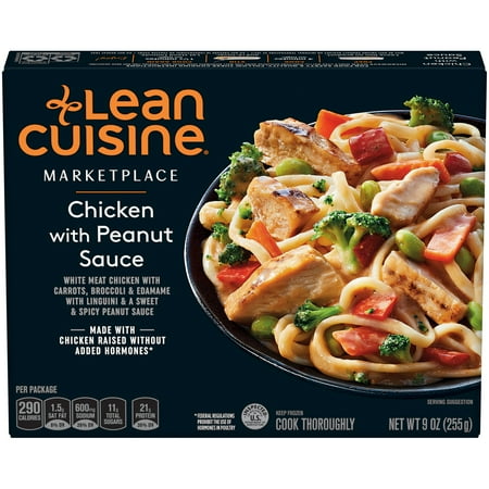 LEAN CUISINE MARKETPLACE Chicken with Peanut Sauce 9 oz. Box