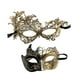 thumbnail image 3 of Máscaras de disfraz Strade Fareast Limited para Mardi Gras Oro, 3 of 8