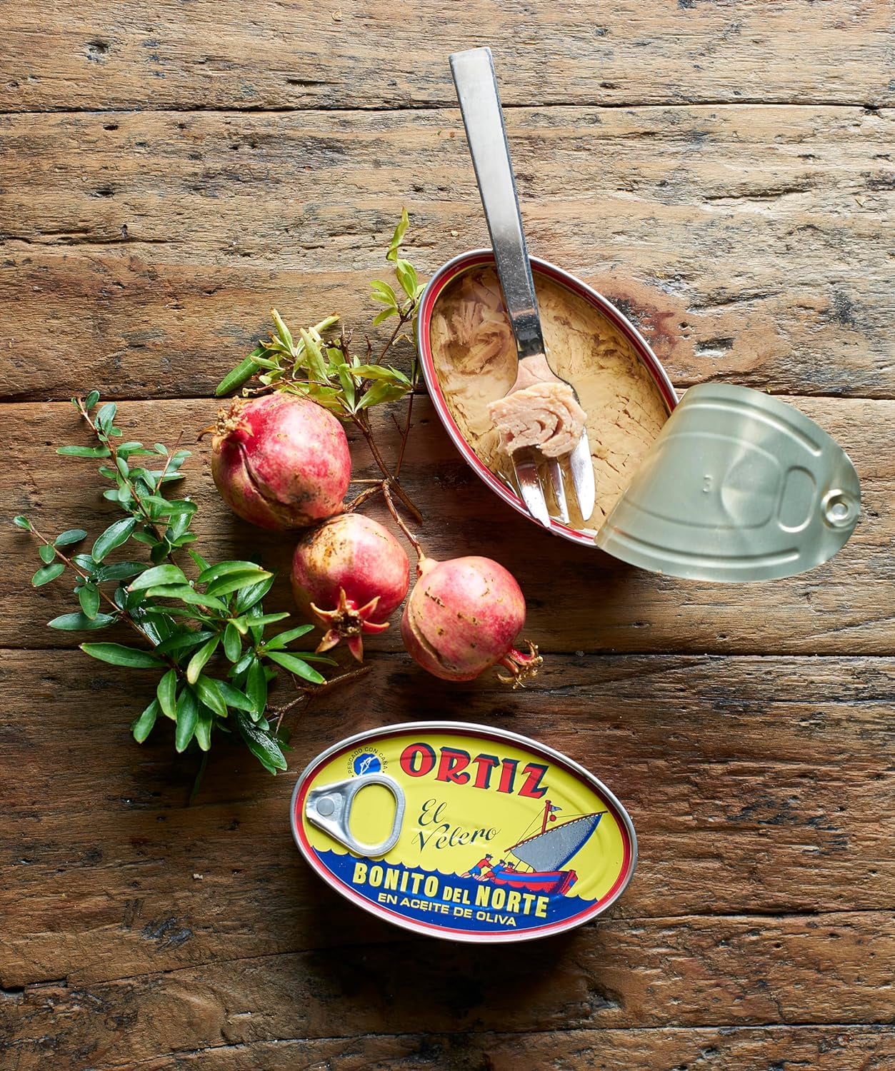 Ortiz White Tuna in Olive Oil, 3.95oz, 6 Pack