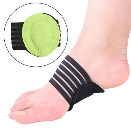 Unisex Thin Cushioned Foot Arch Support Shock Heel Knee Pain Absorber Relief Achy Tired Feet -