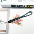 thumbnail image 4 of Visland Anti-Fall Plastic Rope Universal Wrist Straps Camera Phone, Black/White, 4 of 8