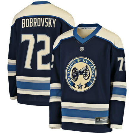 Sergei Bobrovsky Columbus Blue Jackets Fanatics Branded Youth Alternate Replica Player Jersey -