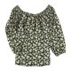 thumbnail image 2 of Ralph Lauren Blusa de punto estampada para mujer, azul, extragrande Ralph Lauren Tejer, 2 of 2
