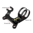 thumbnail image 3 of Graflsoa Steel Front Wheel Disc Brake Conversion Bracket for Bicycles, Durable & Anti-Rust, Easy Installation, Fits 160mm Rotors, Converts V-Brake to Disc Brake System., 3 of 4