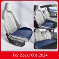 thumbnail image 2 of Cojín de asiento de coche de piel sintética para Zeekr 001 2024, funda de asiento transpirable para las cuatro estaciones, accesorios interiores, suministros para vehículos, 2 of 4