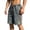 Blue, variant on ZRGHAOYLQ Denim Shorts for Men Casual Button Front Patchwork Cargo Shorts Knee Length Summer Lightweight Relaxed Fit Streetwear for Daily