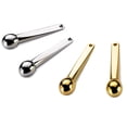 thumbnail image 1 of Paquete de 4 aplicadores de crema para ojos de Metal, varilla masajeadora de bola de suero para ojos para reducir la hinchazón, masaje (plata y oro), 1 of 5