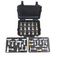 thumbnail image 4 of Excavator Pressure Measuring Tee Joint Pilot Test Distribution Valve Walking Hydraulic Maintenance Pressure Gauge Adapter Set, 4 of 5