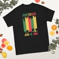 thumbnail image 2 of Vintage Juneteenth Black History Month African American Graphic classic tee (Black, 3XL), 2 of 4