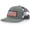 Heather Grey/American Flag, variant on Mens Beer Pong American Flag Funny Red Party Cup Flag Patch Mesh Back Trucker Hat Baseball Cap, Heather Grey/Black