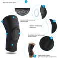 thumbnail image 3 of NEENCA Genouillères à Ressort en Silicone, Genouillère de Sport, Manchon de Compression pour Genou Offrant un Soutien pour la Douleur au Genou, Course, Entraînement, Escalade, Randonnée, Gym, Lot de 2, 3 of 6