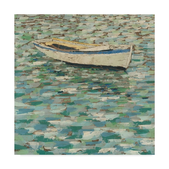 Trademark Fine Art 'On the Pond I' Canvas Art by Megan Meagher