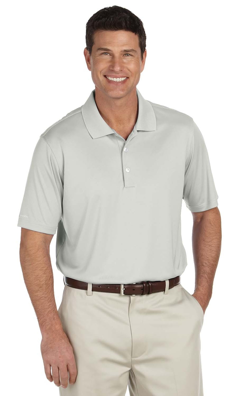 Ashworth Golf Shirt Men's Performance Interlock Solid Polo Walmart