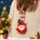 thumbnail image 4 of Llavero Navideño de Papá Noel con Diseño de Árbol de Navidad. Adornos Navideños Adorables. Rojo, Poliéster, 9,5 X 8,5 Cm. | Regalo Ideal para Decoración Festiva. 1 Llavero., 4 of 6