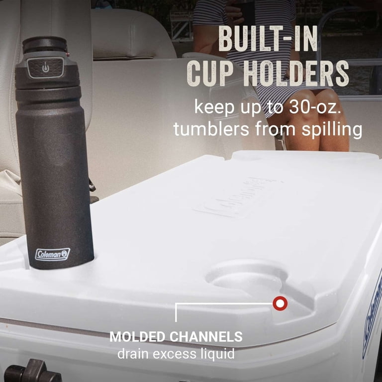 100 Qt Wheeled Hard-Sided Cooler With Insulated Lid photo 5