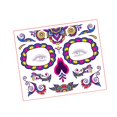 thumbnail image 4 of Abbraccia Halloween Face Sticker, Day of The Dead Face Sticker, Costume Accessory Party, 4 of 10