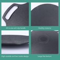 thumbnail image 4 of Korean Grill Pan with Non Stick 6 Layer Coating for Gas Cooker Round Double Handle BBQ Griddle for Outdoor Camping 25cm/9.8in, 4 of 5