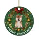 thumbnail image 2 of Navidad divertida decoración Navidad perro patrón colgante árbol de Navidad adornos Wmkox8yii fhajkh5059, 2 of 2