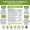 thumbnail image 3 of Calcium Magnesium Zinc Liquid with Vitamin D3, Magnesium Glycinate Drops Plus Vitamin C K2, High Absorption Plant Calcium Supplement for Heart & Bone, 60 Servings, Lemon Flavor, 3 of 6
