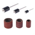 thumbnail image 3 of Gymnture 102pc Sanding Drum Set w/ 90pc Band Sleeves 12pc Mandrels Rotary Tool 80 Grit, 3 of 6