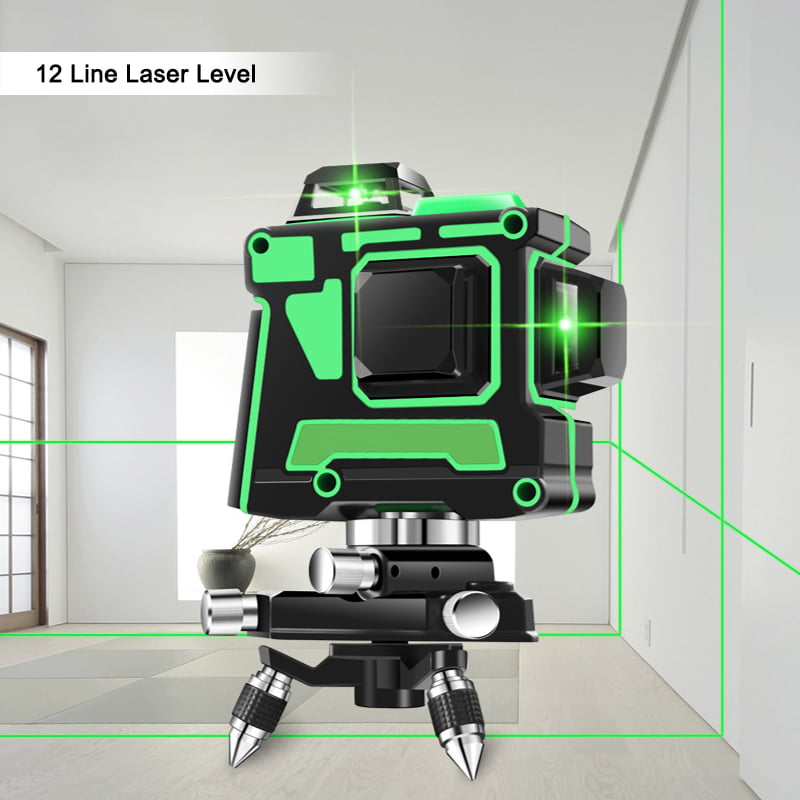 Details about   HUEPAR Waterproof Red Green Self Leveling Cross Line Laser with Plumb Points 