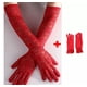 thumbnail image 1 of M 2 Pares Guantes Encage Novia Largos + Cortos Cosplay, 1 of 6