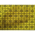 thumbnail image 4 of oneOone Cotton Poplin Yellow Fabric Merry Christmas Quilting Supplies Print Sewing Fabric By The Yard 56 Inch Wide, 4 of 4