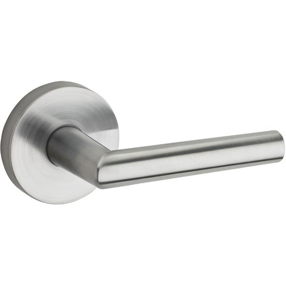 Satin Chrome Modern Milan Passage Door Leverset