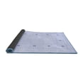 thumbnail image 2 of Ahgly Company Indoor Rectangle Solid Blue Modern Area Rugs, 4' x 6', 2 of 4