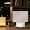 thumbnail image 6 of Vsdgher Rose Gold Abstract Spots 1 Rectangular Acrylic Night Light Acrylic Sleep Night Light Friend Gifts for Birthday Gifts for Women Teens Boys Girls, 6 of 9