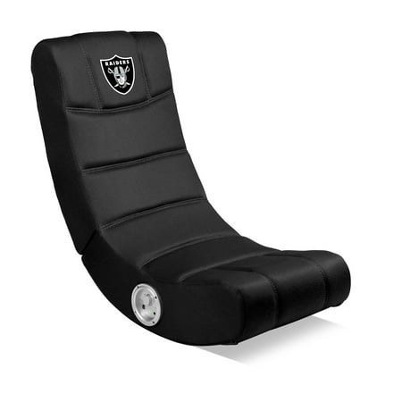 NFL Las Vegas Riders Imperial Video Game Chair with Bluetooth