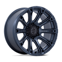 17x9 Black Rhino BR020 Diamondback Metallic Blue Wheel 6x5.5 (12mm)