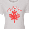 thumbnail image 4 of Inktastic Canada Maple Leaf Women's T-Shirt, 4 of 5